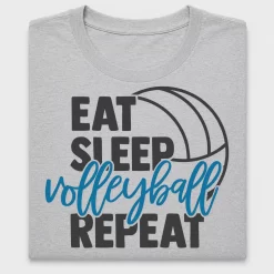 Eat Sleep Volleyball Repeat DTF Transfer