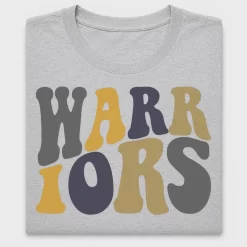 Groovy Warriors Stacked Letters DTF Transfer