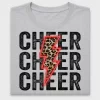 Cheer Leopard Lightning Neon DTF Transfer