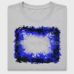 Distressed Royal Blue Frame DTF Transfer
