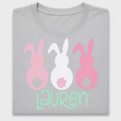 Easter Bunny Monogram DTF Transfer