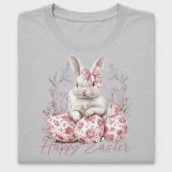 Easter Bunny Floral DTF Transfer