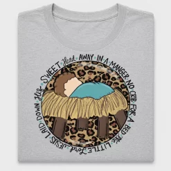 Away in a Manger Nativity DTF Transfer