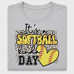It's Softball Kind Of Day DTF Transfer