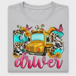 Bus Driver DTF Transfer Design