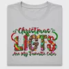 Christmas Lights DTF Transfer Design