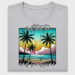 Retro Saltwater And Sunshine DTF Transfer