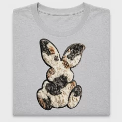 Faux Chenille Bunny DTF Transfer