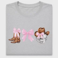 Coquette Cowgirl Disco DTF Transfer