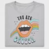 You Are Enough Lips Rainbow DTF Transfer