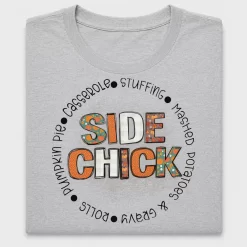 Thanksgiving Side Chick DTF Transfer