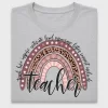 Teacher Rainbow DTF Transfer Design