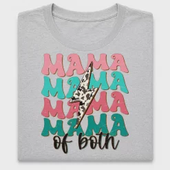Retro Mama of Both Cow Print DTF Transfer