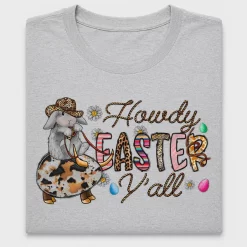 Howdy Easter Y'all DTF Transfer