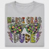 Mardi Gras Dude DTF Transfer