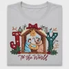 Joy To The World Nativity DTF Transfer