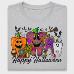 Happy Halloween Spooky Teeth DTF Transfer