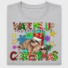 Christmas Sloth Wake Me Up DTF Transfer