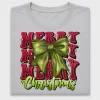 Merry Christmas Bow DTF Transfer