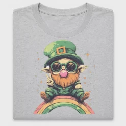 Retro Leprechaun Rainbow DTF Transfer
