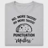 Funny Grammar Taco Punctuation DTF Transfer