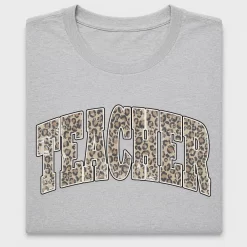 Teacher Leopard Print DTF Transfer