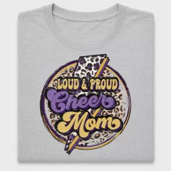 Loud & Proud Cheer Mom DTF Transfer