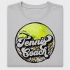 Retro Tennis Coach DTF Transfer
