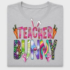 Teacher Bunny Easter DTF Transfer