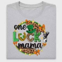 One Lucky Mama DTF Transfer