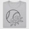 Baseball Bouquet Floral DTF Transfer