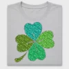 Sparkly Shamrock DTF Transfer