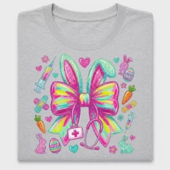 Nurse Stethoscope Bow DTF Transfer