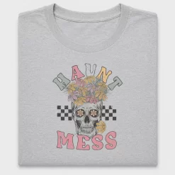 Groovy Skull Floral Mess DTF Transfer