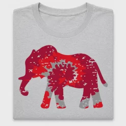 Distressed Elephant DTF Transfer