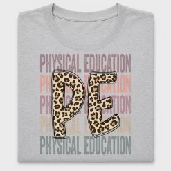 Physical Education PE Leopard DTF Transfer