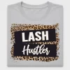 Lash Hustler Leopard DTF Transfer
