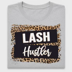 Lash Hustler Leopard DTF Transfer