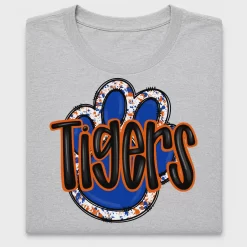 Tiger Paw Print DTF Transfer Design