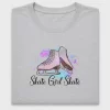 Watercolor Skate Girl Skate DTF Transfer