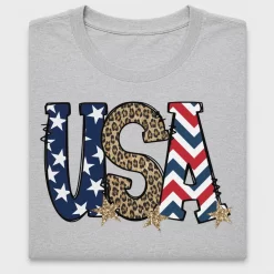 Patriotic USA Leopard DTF Transfer