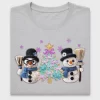 Retro Snowman Christmas DTF Transfer