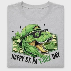 Happy St. Patty T-Rex Day DTF Transfer