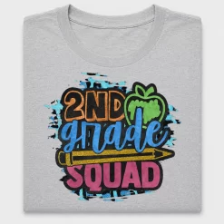 2nd Grade Squad DTF Transfer