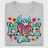 Best Mom Ever Floral DTF Transfer