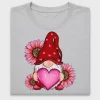 Valentine Gnome Sunflower DTF Transfer