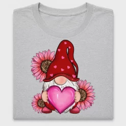 Valentine Gnome Sunflower DTF Transfer