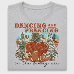 Dancing Horse Western Christmas DTF Transfer