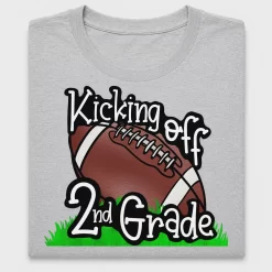 Kicking Off 2nd Grade DTF Transfer