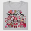 Happy Valentine's Day Gnome DTF Transfer